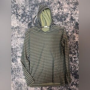 Vans Olive Striped Hoodie